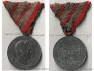 Austria Hungary WW1 Wound Medal Laeso Militi for 2 Wounds Marked W&A