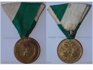 Austria Hungary 2nd Veteran Day Commemorative Medal Vienna 1873 Kaiser Franz Joseph