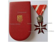 Austria Decoration of Honor for Services to the 2nd Austrian Republic Silver Cross (Knight's Cross 2nd Class) Boxed by Anton Reitterer