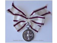 Austria Hungary WW1 Order of Elizabeth Silver Medal for Merit 1898