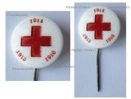 Austria Hungary WW1 Cap Badge Stickpin Red Cross 1914 1915 1916