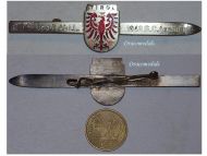 Austria WW2 Tirol Eagle Patriotic Brooch Reservist Pin Dated 1948 Austrian 2nd Republic