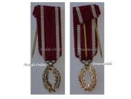 Belgium Order of the Crown Silver Palms 2nd Class MINI