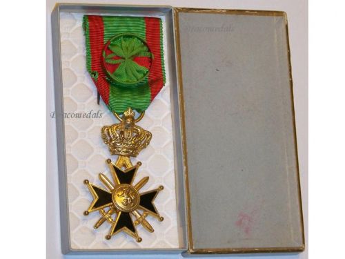 Belgium WW2 Military Cross 1st Class since 1952 Boxed