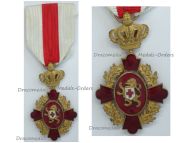 Belgium WW1 Order of the Belgian Red Cross 1st Class Named