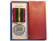 Belgium WW2 Medal of the Fraternal Union of  Former Combatants Silver Class Boxed