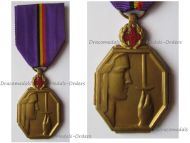 Belgium WW2 Country's Gratitude Gold Medal 1940 1945 for War Time Bravery in the Humanitarian Field for Red Cross Personnel by Demanet