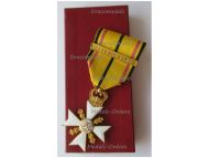 Belgium WW2 Civic Cross for War Merit 1st Class with Clasp 1940 1945 Boxed by Huis Stockaer