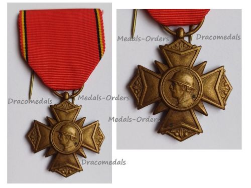 Belgium WW2 Cross of the Royal Federation of King Albert's Veterans