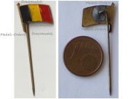 Belgium WW1 Belgian Flag Patriotic Stickpin Badge