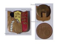 Belgium WW2 Lapel Pin Armed Forces Volunteers 1940 1945 Badge
