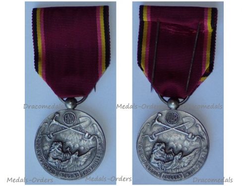 Belgium WW1 Medal for the Belgian Civil Prisoners Conscripted for Forced Labor with the German Civil Worker Battalions ZAB FND 1914 1918
