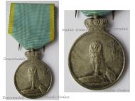 Belgium WW1 Commemorative Medal for the African Campaigns 1914 1916 Silver Class