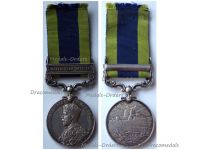 Britain India General Service Medal 1909 with Clasp Waziristan 1921-24 to Royal Signals