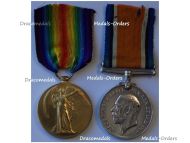 Britain WW1 Pair Victory Interallied War Medal 1914 1918 to Royal Naval Reserve Officer
