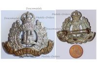 Britain WW1 The Suffolk Regiment Officer's Cap Badge Early Type with Lugs