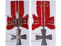 Finland WW2 Order of the Cross of Liberty Cross with Swords and Oak Leaves 4th Class 1941 for the War of Continuation