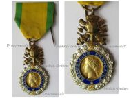 France WW2 Military Medal Valor & Discipline 8th Type 1951 1961