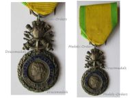 France WW1 Military Medal Valor & Discipline 1870 7th Type 1910 1951 by Chobillon 