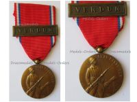 France WW1 Verdun Medal 1916 Verdun by Augier 2nd Type with Clasp