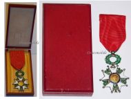 France WW1 National Order of the Legion of Honor Knight's Cross French 3rd Republic 1870 1951 Lux Type Boxed