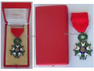 France WW2 National Order of the Legion of Honor Knight's Cross French 4th Republic 1951 1961 Luxurious Type Boxed by Gloria Nantes
