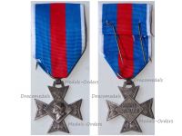 France Order Military Merit Knight's Cross in Silver 1957 1963 by the Paris Mint & Delannoy