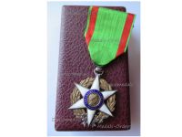 France WW1 Order of Agricultural Merit 1883 Knight's Star Silver Lux Type Boxed