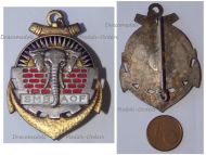 France Badge SMB AOF for the Colonial Support Troops in West Africa 1950 by Drago