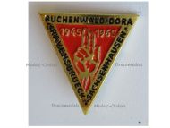 France WW2 Badge Liberation of Buchenwald, Dora, Ravensbrueck, Sachsenhausen Concentration Camps 20th Anniversary 1945 1965