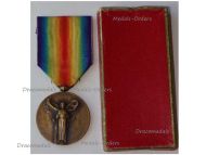 France WW1 Victory Interallied Medal by Morlon Laslo Official Type Boxed