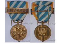 France WW2 Deportation and Internment Medal with Internee Clasp by Arthus Bertrand & Paris Mint