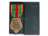 France Medal of the French National Federation of Volunteer Combatants FNCV Bronze Class Boxed