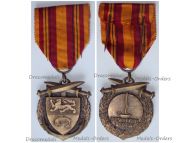 France WW2 Dunkirk Evacuation Veterans Medal 1940 by the Paris School of Arts