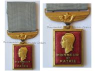 France WW2 Aeronautical Medal 1945 by the Paris Mint
