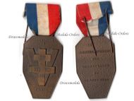France WW2 Combatants Medal for the Liberation of Paris 1944 by the 10th Arrondissement