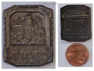 Germany Association Reform German Debt WW1 Cap Badge Heidelberg 1928 Badge Medal German Great War