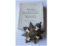 Germany WW1 German Field Decoration of Honor Veteran Badge 1914 1918 Boxed Rare Hamburg 3 Type