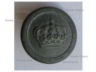 Germany WW1 German Prussian Army Uniform Button with the Imperial Crown Marked M0