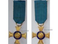 Germany Royal Order Crown Cross Prussia 4th Class Military Civil Medal 1891 Imperial Kaiser Wilhelm Maker N