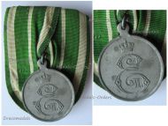 Germany Saxe Altenburg WW1 Bravery Medal in Zinc 1918 on Bar