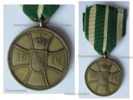 Germany Saxe Altenburg WW1 Bravery Medal in Bronze 1915 1916