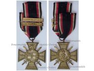 Germany WW1 Flanders Cross 1914 1918 with 2 Clasps Somme, Flandernschlacht