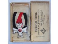 Germany WW1 Prussia Veterans Cross Membership 25 years Prussian Land Forces Military Medal WWI 1914 1918 Decoration Boxed Timm Berlin
