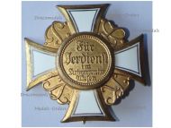 Germany Prussia WW1 War Cross Honor of the Land Combatants Association Model of 1925 by H. Timm Berlin G19
