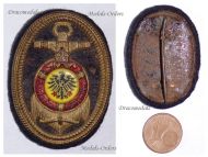 Germany WW1 Imperial Navy Fleet Veterans Association Cap Badge