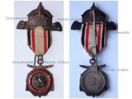 Germany WW1 Silver Badge of the Imperial Navy Fleet Veteran Association for the Recipients of the Diploma of Honor