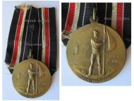 Germany WW1 Tapferkeit Bravery Medal of the Veteran Association of the Imperial German Navy 1914 1918 Parade Mounted