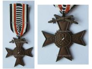 Germany Honorary Union of German WW1 Veterans War Cross of Honor 1914 1918 with Swords