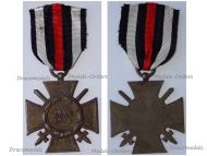 Germany WW1 Hindenburg Cross with Swords for Combatants Maker GG